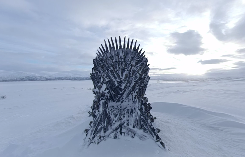 Illustration for article titled HBO hid six Iron Thrones throughout the world for kids to
cut themselves on